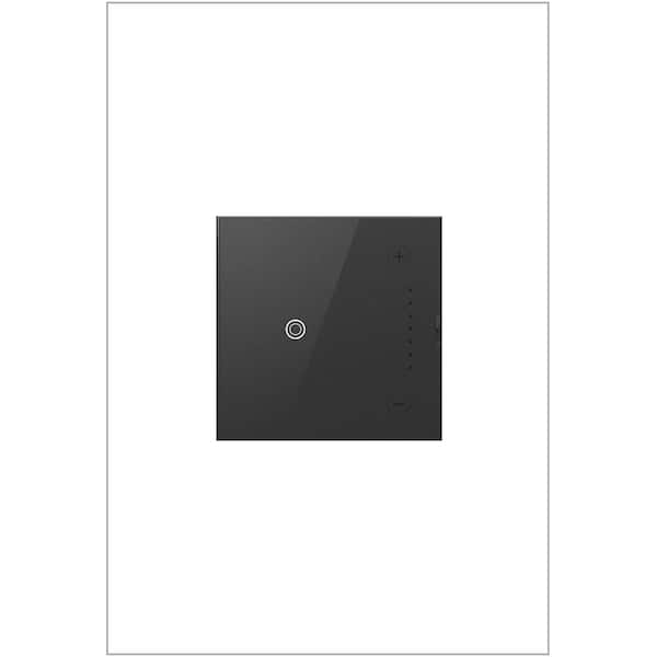 Legrand adorne Touch 0-10V Tap Dimmer with Microban for Dimmable LED Fixtures, 3-Way/1-Pole, Graphite