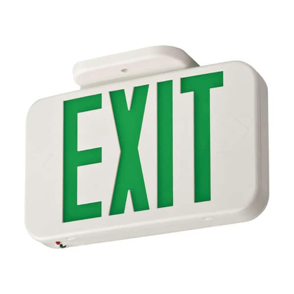 Lithonia Lighting Contractor Select Integrated LED White Exit Sign