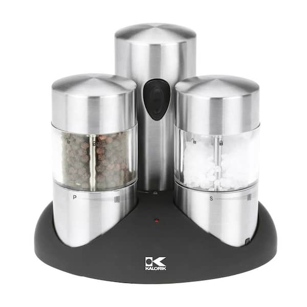 KALORIK Stainless Steel Salt & Pepper Mill