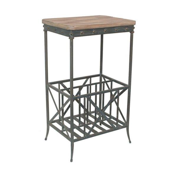 Home Decorators Collection Belmont Freestanding Magazine Table in Natural