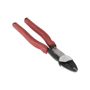 KNIPEX 7-1/4 in. Crimping Pliers for Cable Links 97 71 180 - The Home Depot