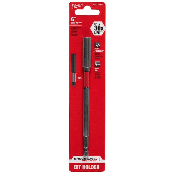 Milwaukee SHOCKWAVE Impact Duty 6 in. and 12 in. Magnetic Bit