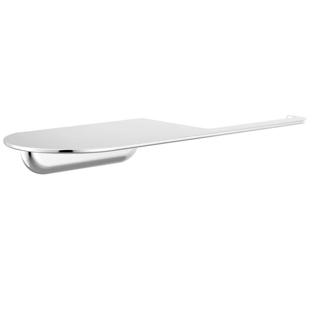 Bonacci Pivoting with Shelf Wall Mount Toilet Paper Holder in Chrome price history on PriceWatchPro