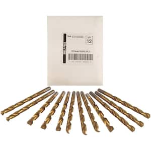 Straight Shank Steam Oxide Finish 5/16 Drill Diameter 135-Degree Split Point Pack of 6 High Speed Steel Cle-Line C23737 Aircraft Extended Length Extension Drill 