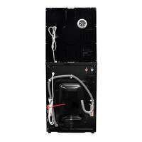 110V 1.62cu.ft. Washer w/Pet Cycle and 110V 3.5 cu.ft. Vented Digital Sensor Dryer stackable Washer Dryer Combo in Black