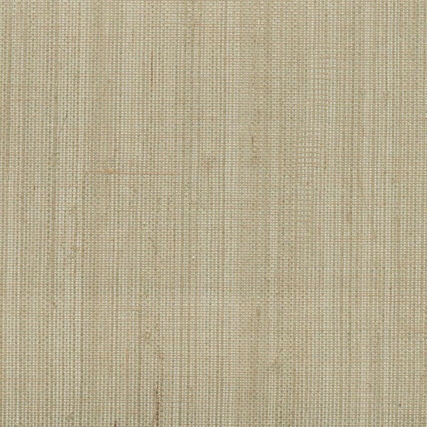 Kenneth James Ruslan Grey Grasscloth Peelable Roll (Covers 72 sq. ft.)