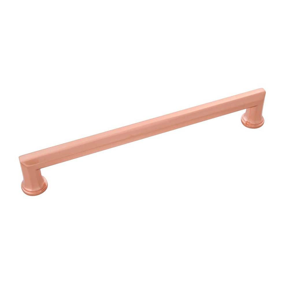 Facette Collection Pull 8-11/16 Inch (220mm) Center to Center Brushed Copper Finish price history on PriceWatchPro