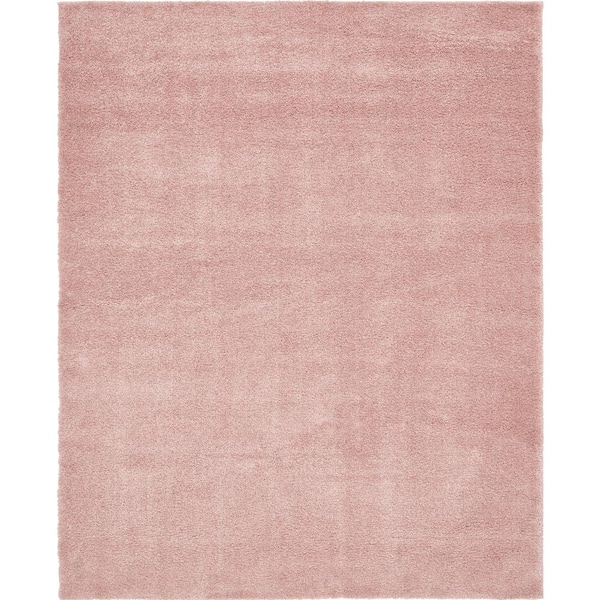 Unique Loom Solo Calabasas Pink 10' 0 x 13' 0 Area Rug