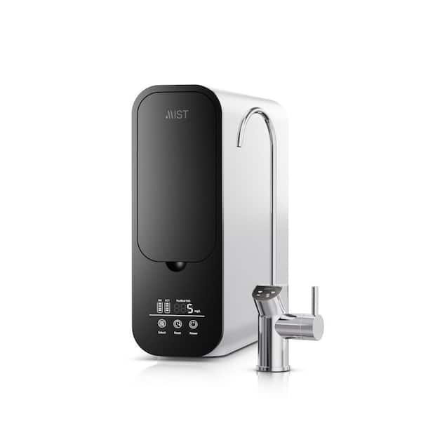 Mist Tankless Reverse Osmosis System, Compact, Smart Faucet, Real