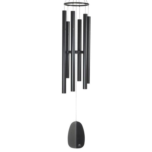 WOODSTOCK CHIMES Signature Collection, Windsinger Chimes of Orpheus, Black 54 in. Wind Chime WWOB