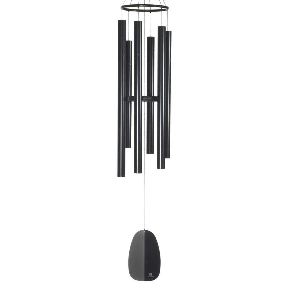 UPC 028375092611 product image for Signature Collection, Windsinger Chimes of Orpheus, Black 54 in. Wind Chime WWOB | upcitemdb.com