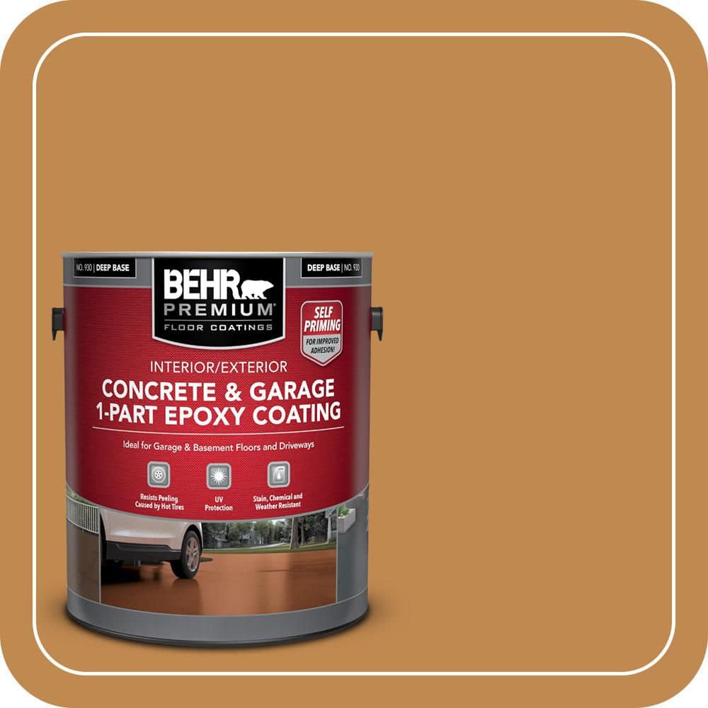 1 gal. #M250-6 Toffee Tart Self-Priming 1-Part Epoxy Satin Interior/Exterior Concrete and Garage Floor Paint price history on PriceWatchPro