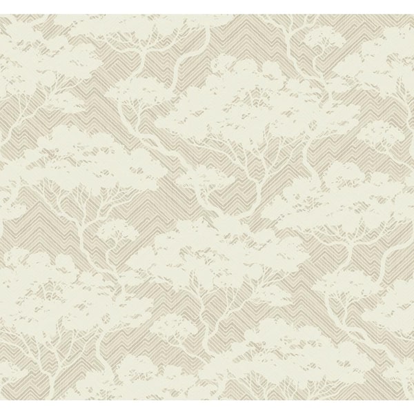 Seabrook Designs Linen Nara Stringcloth Paper Unpasted Wallpaper Roll (60.75 sq. ft.)