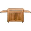 Catskill Craftsmen Catskill Natural Kitchen Island With Pull Out Leaves   Natural Wood Catskill Craftsmen Kitchen Carts 1480 64 100 