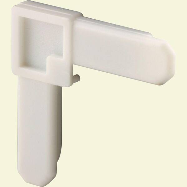 thumbnail image 2 of 5/16" X 3/4" White Plastic Window Screen Frame Corners - 50-Pack - New 2 of 4