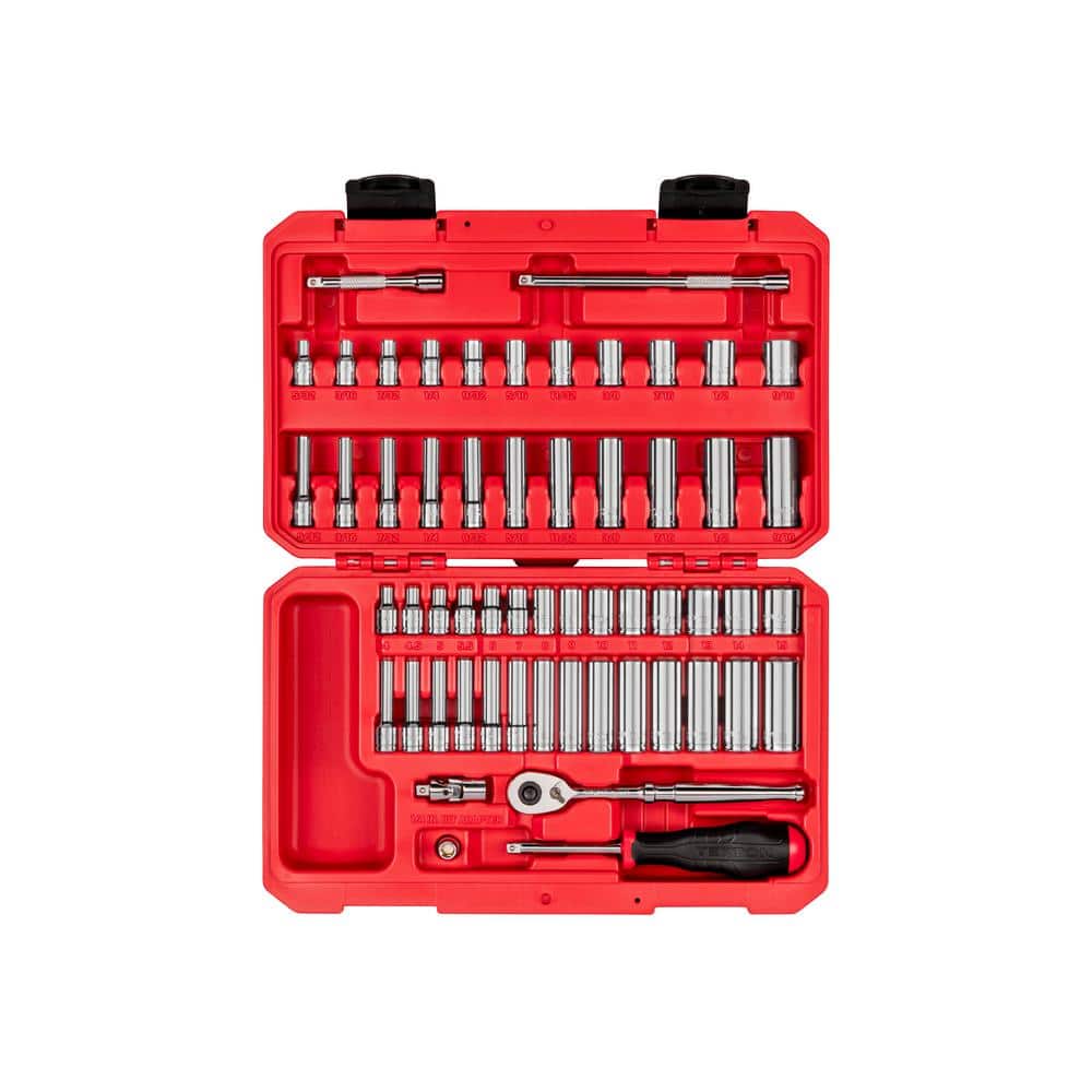 Tekton, 24-pc 3/4in. Drive 12-Point Socket And Ratchet Set Pieces Qty 24 Model Skt35105 5941758