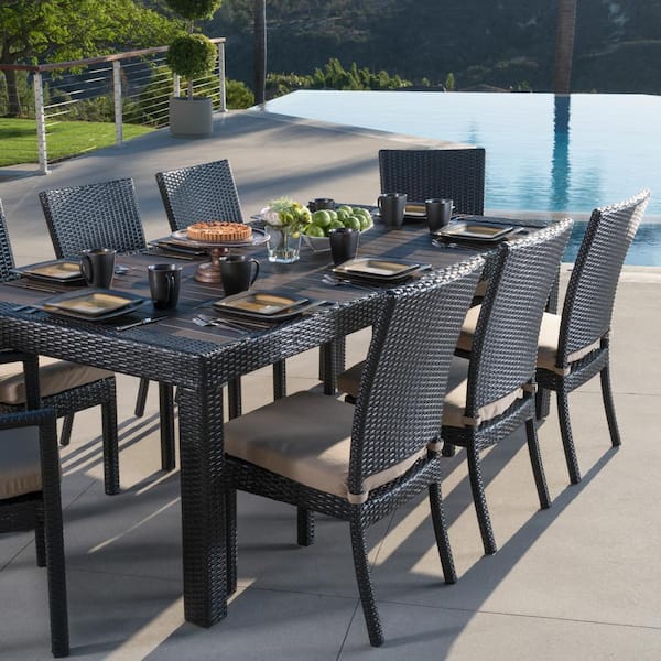 deco 9 piece dining set