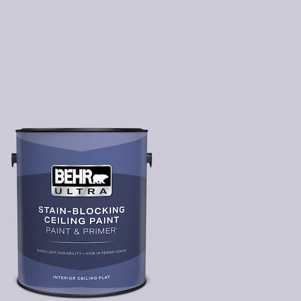 BEHR ULTRA 1 gal. #S570-2 Magic Scent Ceiling Flat Interior Paint and Primer