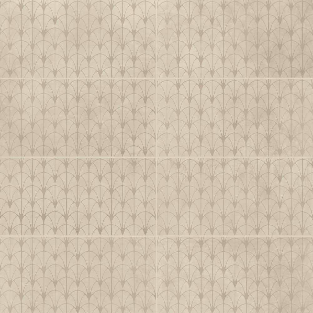 Wave Rectangle 12 in. x 24 in. Honed Sand Porcelain Tile (15.5 sq. ft./Carton) price history on PriceWatchPro