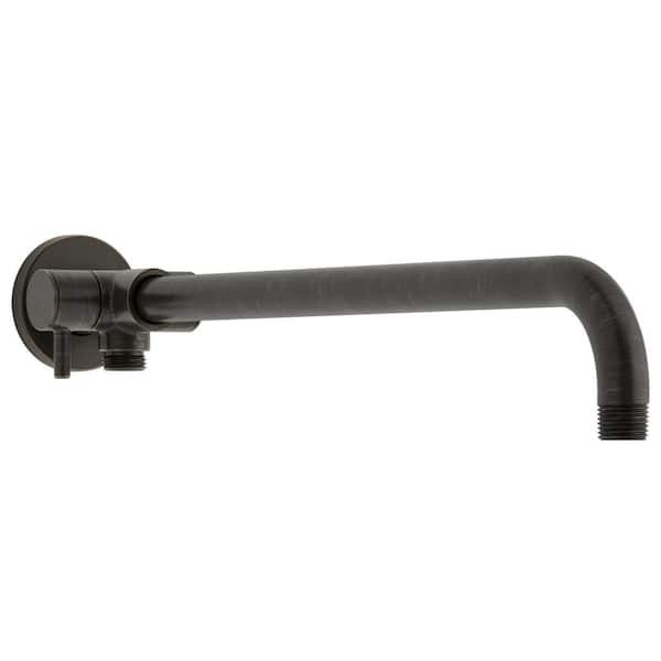 KOHLER Wall-Mount Rainhead Arm with 2-Way Diverter in Oil-Rubbed Bronze