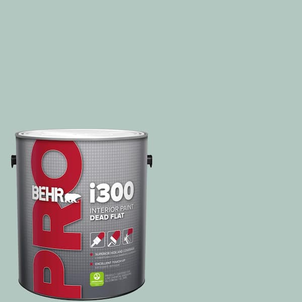 BEHR PRO 1 gal. #S430-2 Fresh Tone Dead Flat Interior Paint