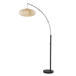 Corinne 80 in. Black Arc Lamp