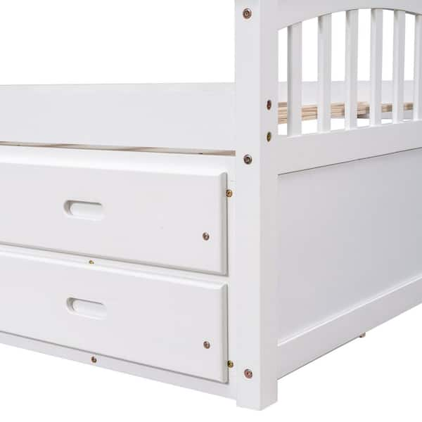 Claire Twin Size Storage Bed | Custom Kids Furniture 6 Storage Drawers / Custom Kids Furniture