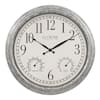 La Crosse Clock Co. 14 In. Silas Indoor/Outdoor Wall Clock