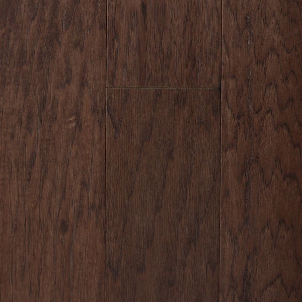 Nutshell Hickory 3/8 in. T x 5 in. W Tongue and Groove Scraped Engineered Hardwood Flooring (24.5 sq. ft./Case)