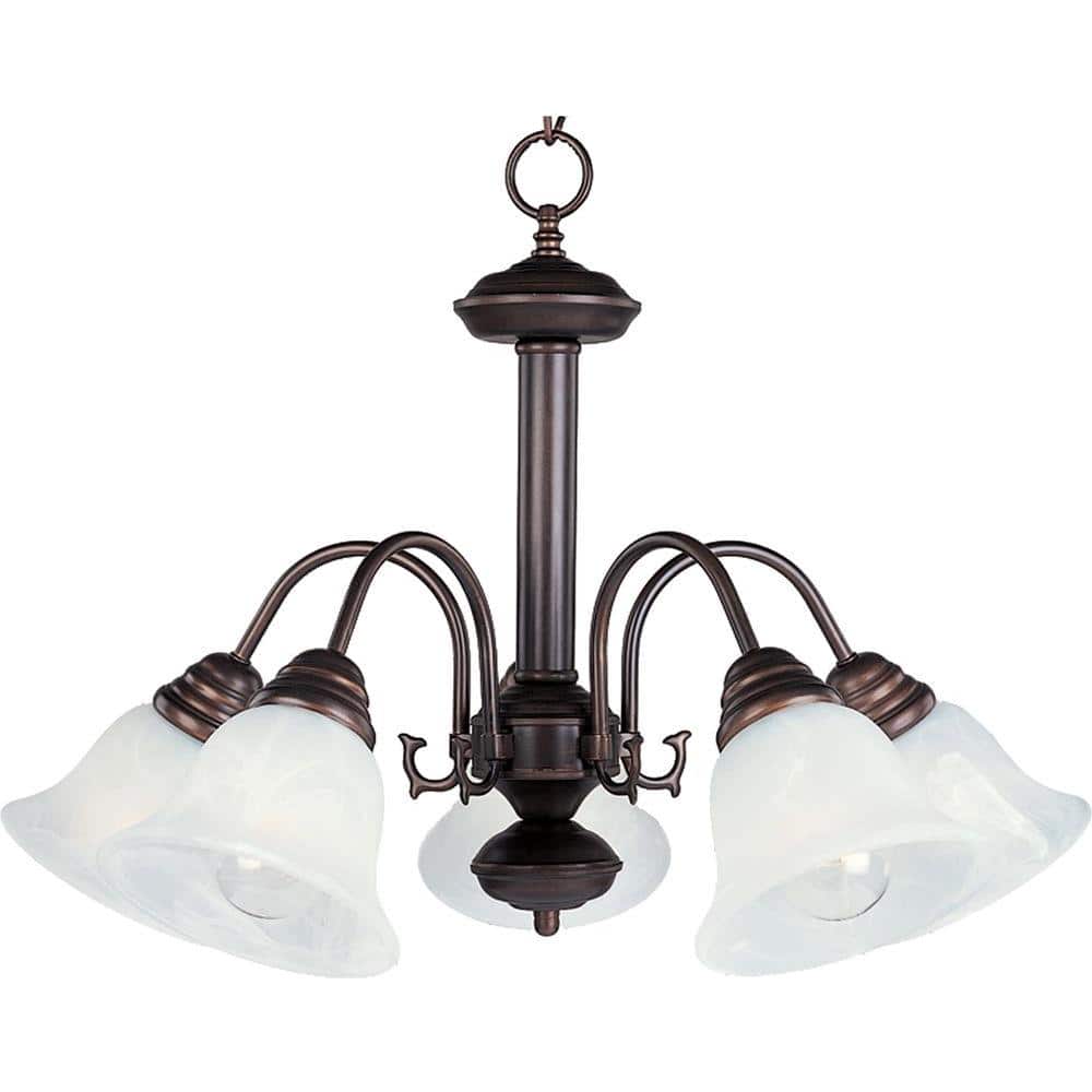 Malaga 5-Light Oil-Rubbed Bronze Chandelier price history on PriceWatchPro