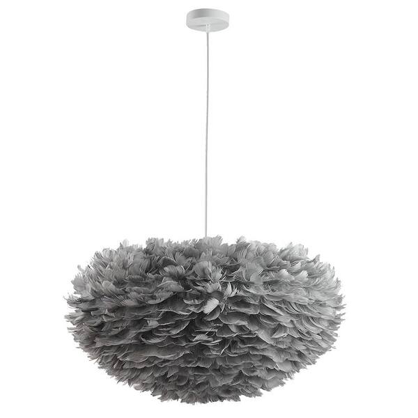 Sunset I 1-Light Grey Geometric 