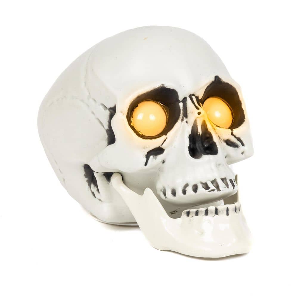 8.3 in Lighted Skull with sound, spooky decor price history on PriceWatchPro