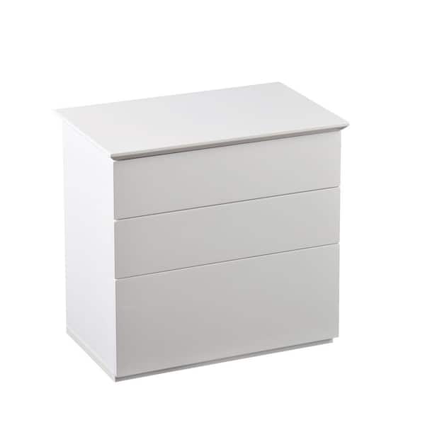 Southern Enterprises Howell Lift-Top White End Table