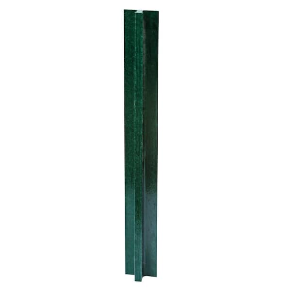 Wellco 60 in. W. x 1.6 in. x 1.6 in. Fiberglass T Profile Used in Architecture, Construction, Garden Bracket 2-pack