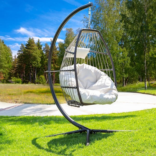 Egg shaped outlet garden chair