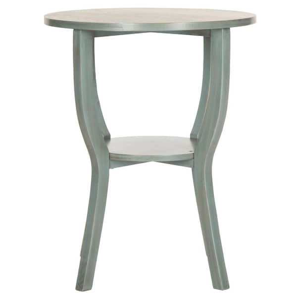 SAFAVIEH Rhodes Blue End Table