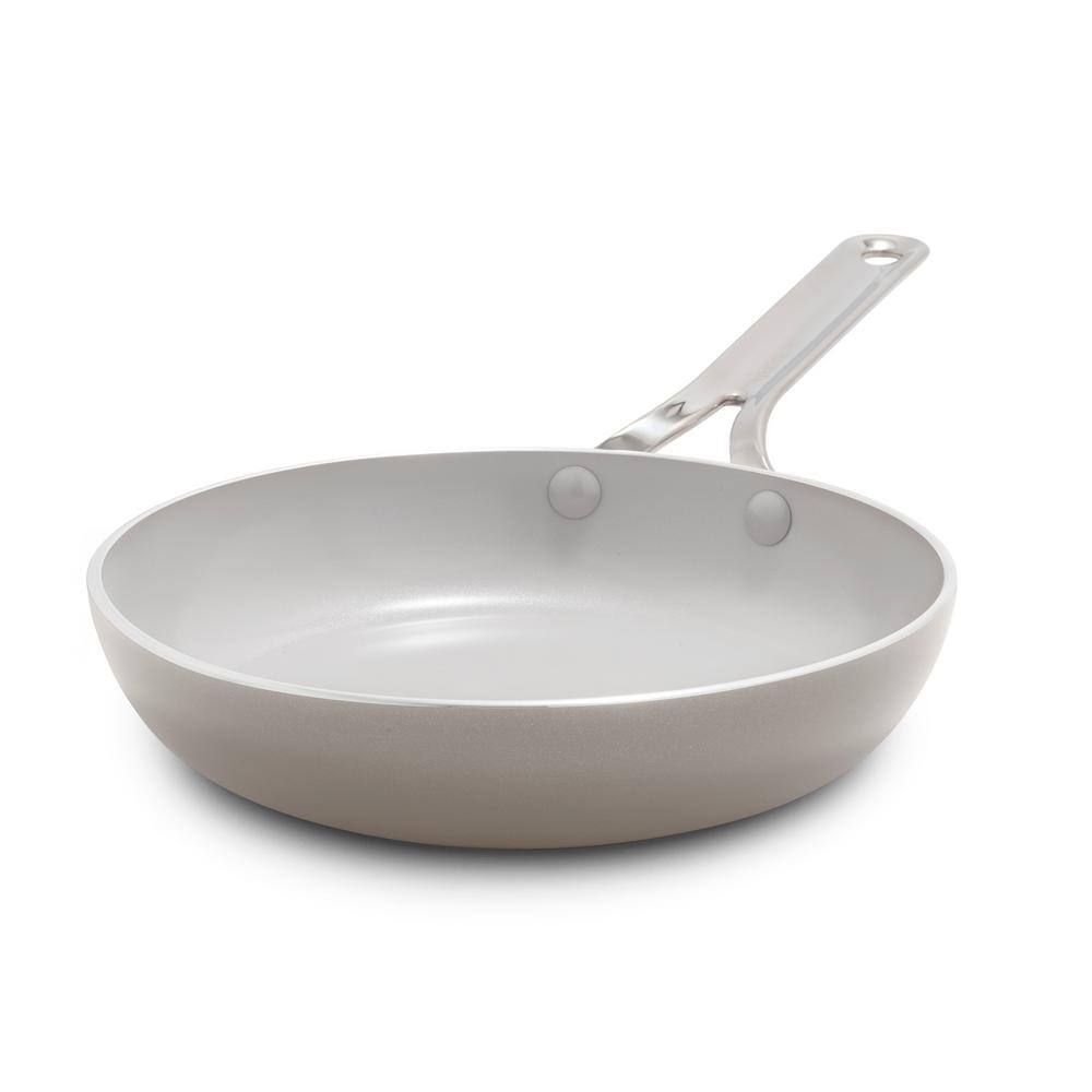 GreenPan Nova 8 in. in Healthy Ceramic Nonstick Frying Pan Skillet in