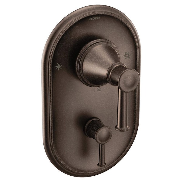 Belfield 2 Handle Wall Mounted Tub and Shower Trim Kit without Spout in Oil Rubbed Bronze (Valve Not Included)