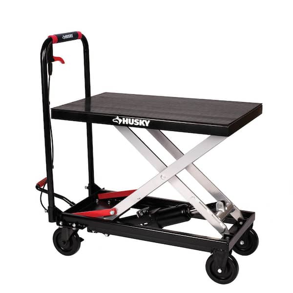 Husky 500 lb. Hydraulic Lift Table HPL4005N-HV-TH - The Home Depot
