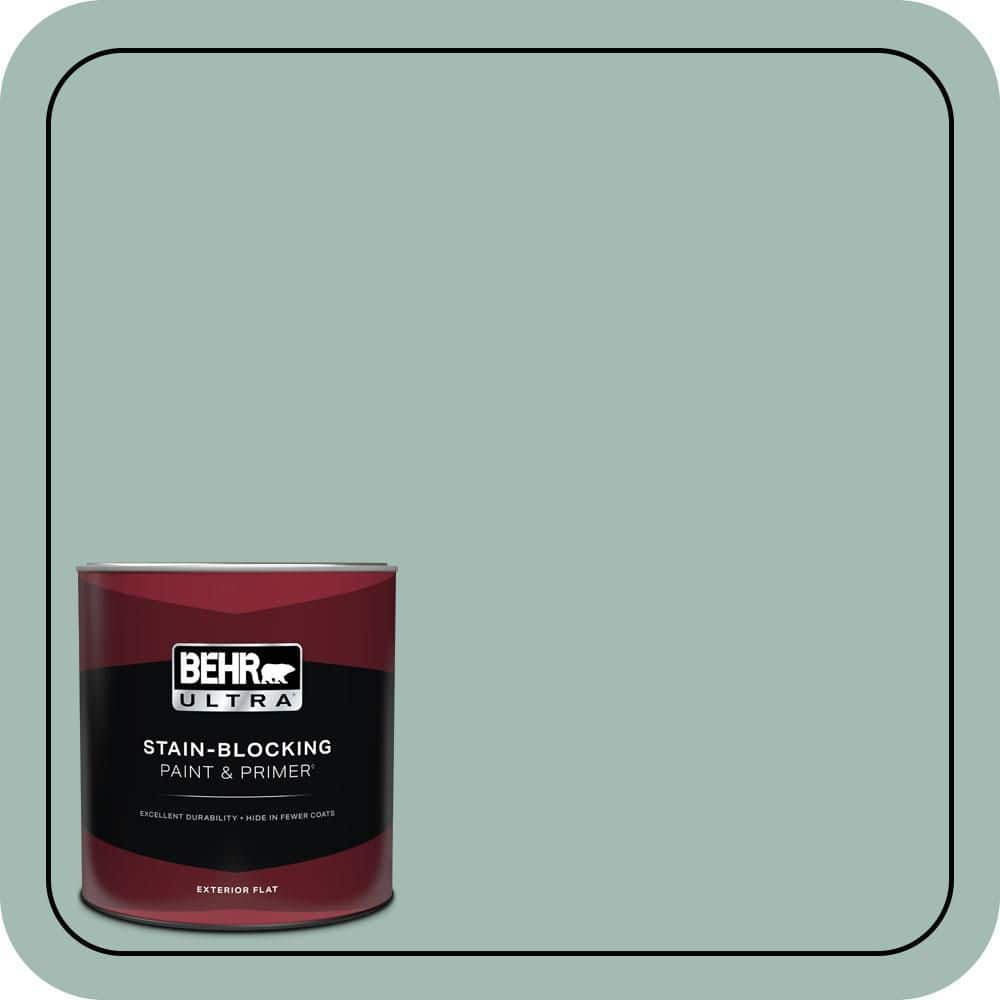 1 qt. #S430-3 Garden Twilight Flat Exterior Paint & Primer price history on PriceWatchPro