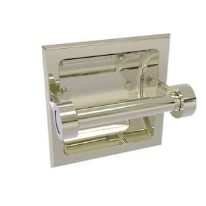 Continental Recessed Toilet Tissue Holder in Polished Nickel