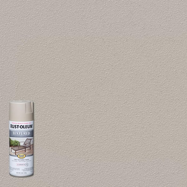 Rust-Oleum Stops Rust 12 oz. Textured Sandstone Brown Protective Spray Paint (6-Pack)
