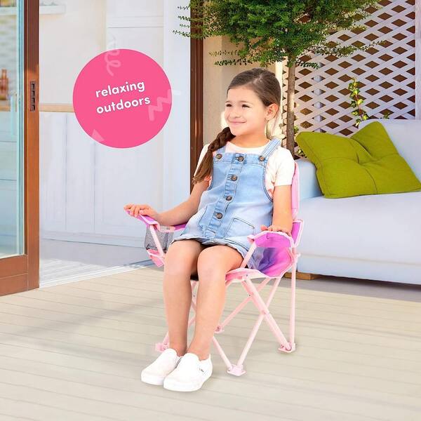 Outdoor Unicorn Chair for Kids Foldable Children's Chair for