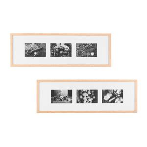 Natural Wood Gallery Wall Picture Frame (Set of 2)
