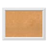 Amanti Art Blanco White Wood 32 in. x 24 in. Framed Cork Memo Board  DSW3979382 - The Home Depot