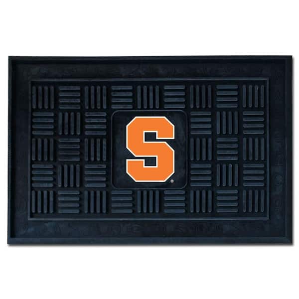 FANMATS Syracuse University 18 in. x 30 in. Door Mat