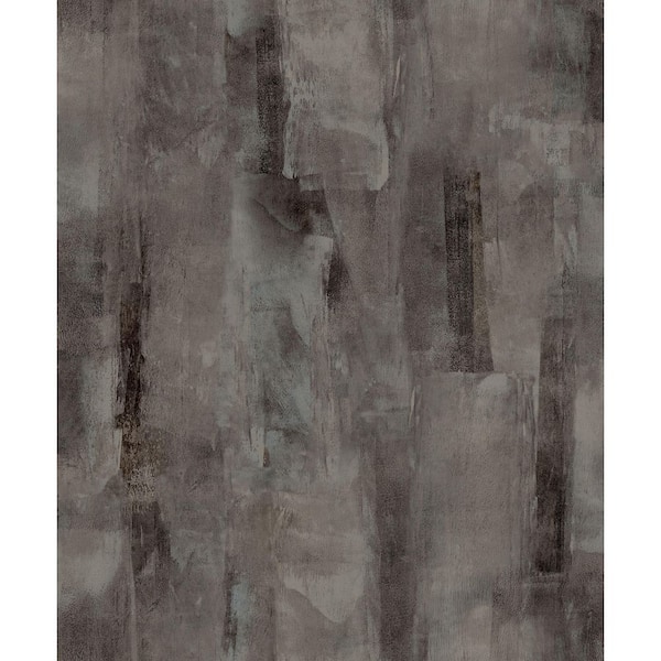 Maire & Weathered Brown Scattered Block Faux Concrete Print Non Woven Non-Pasted Textured Wallpaper 57 sq. ft.