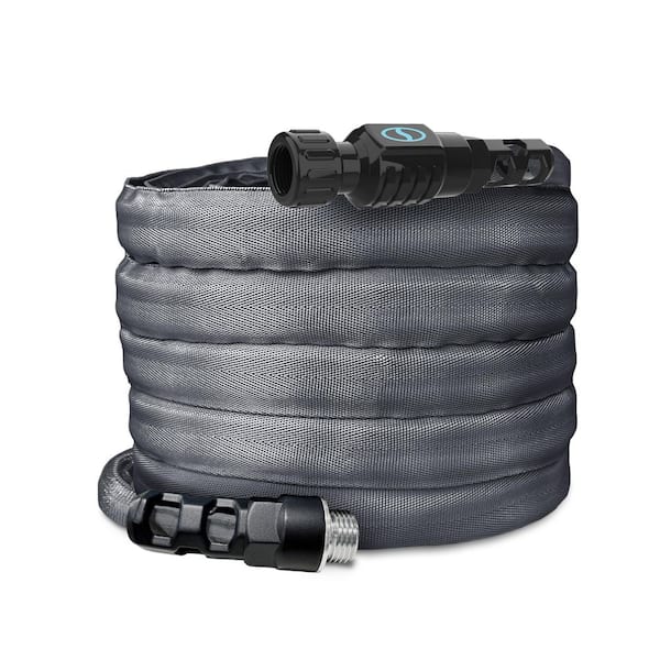 AQUA JOE 5/8 in. x 25 ft. Fiber Jacket Standard Garden Hose