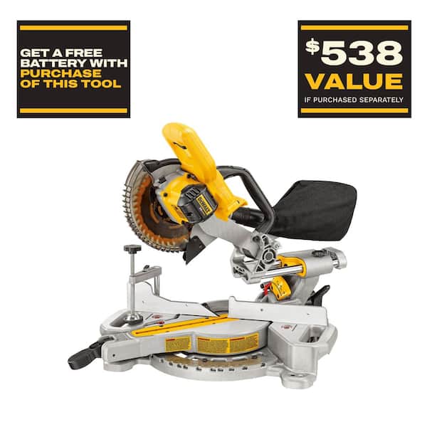 20V MAX Cordless 7-1/4 in. Sliding Miter Saw (Tool Only)