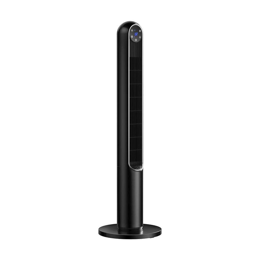42 Inch 80 Degree Tower Fan with Smart Display Panel and Remote Control-Black price history on PriceWatchPro